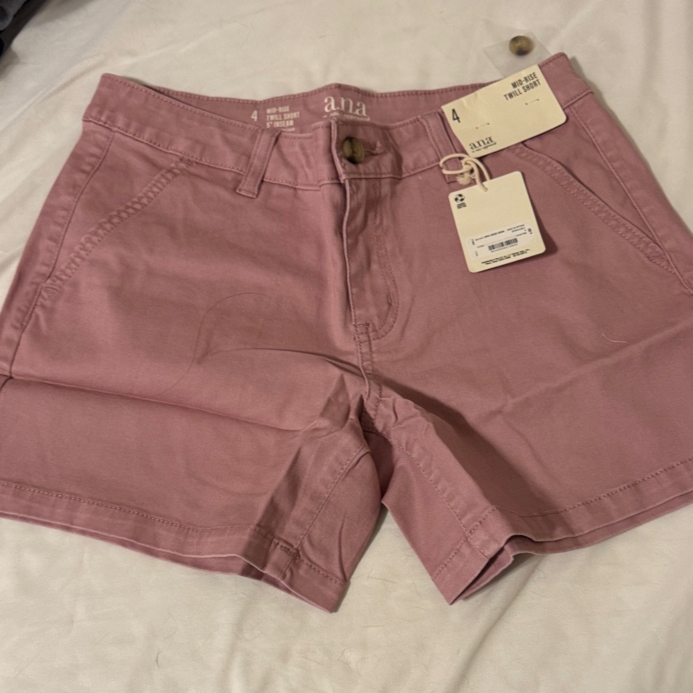 a.n.a Women's Soft Pink Bermudas